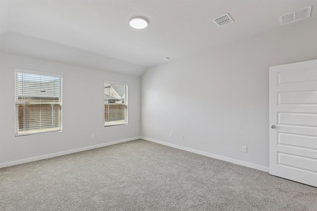 Primary Suite in the Harrison home plan – REPRESENTATIVE PHOTO