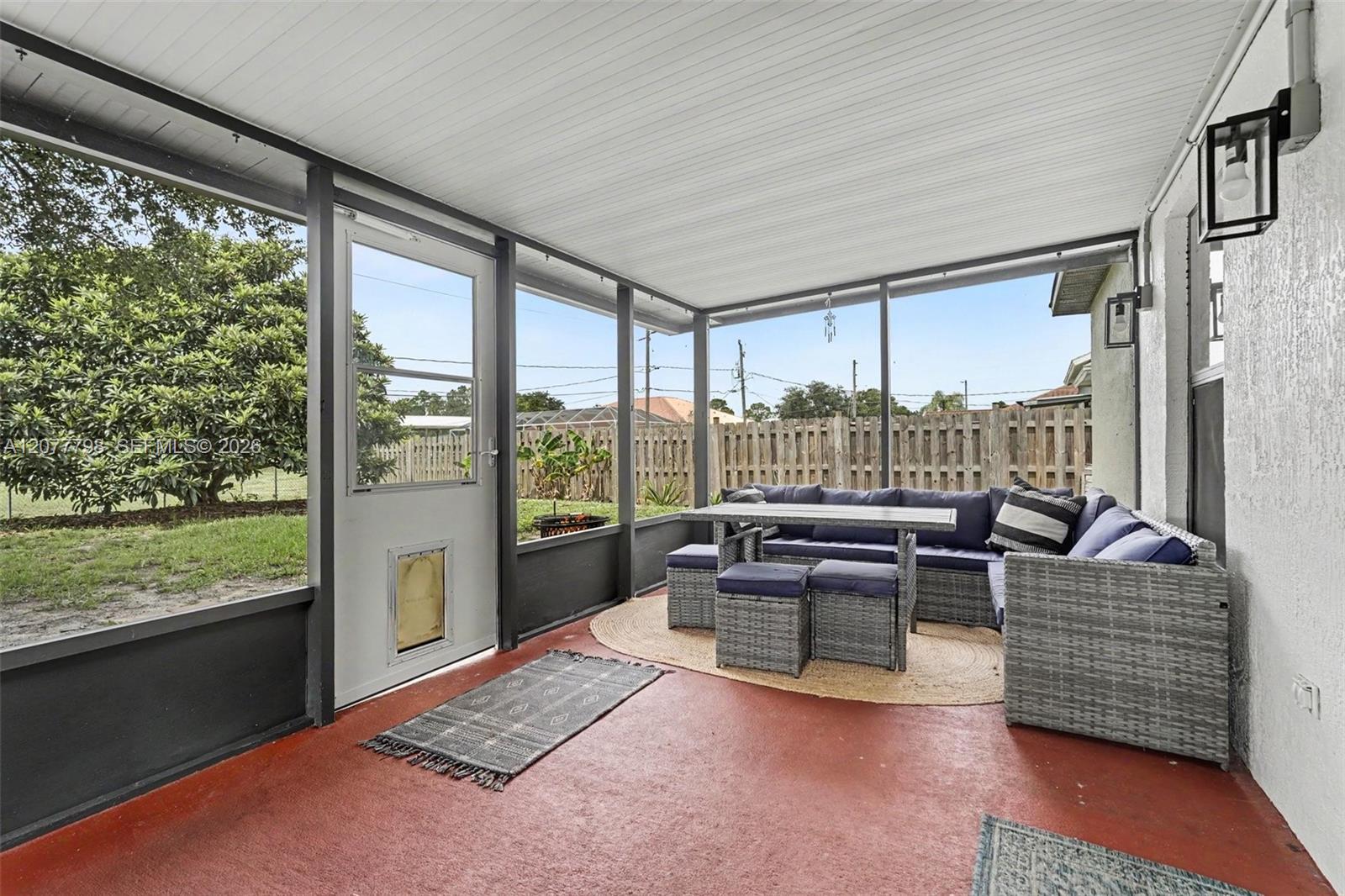 Enclosed Patio
