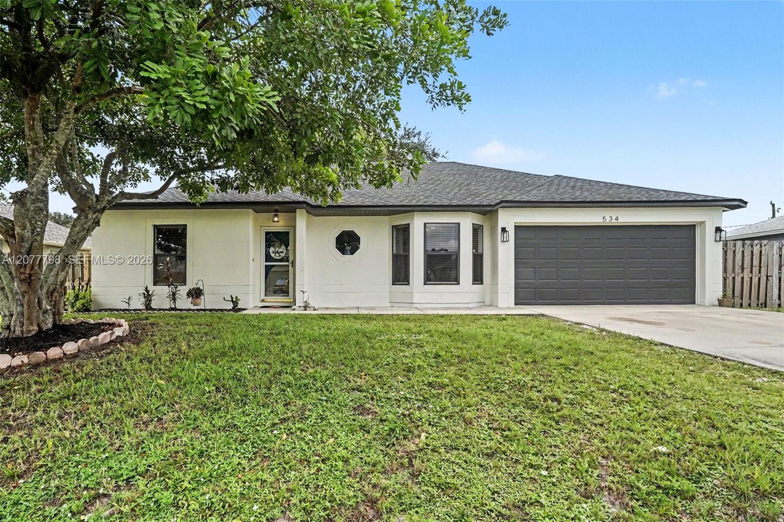 Front of house from street.