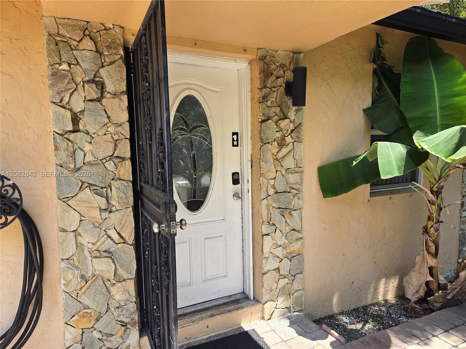 Private entrance