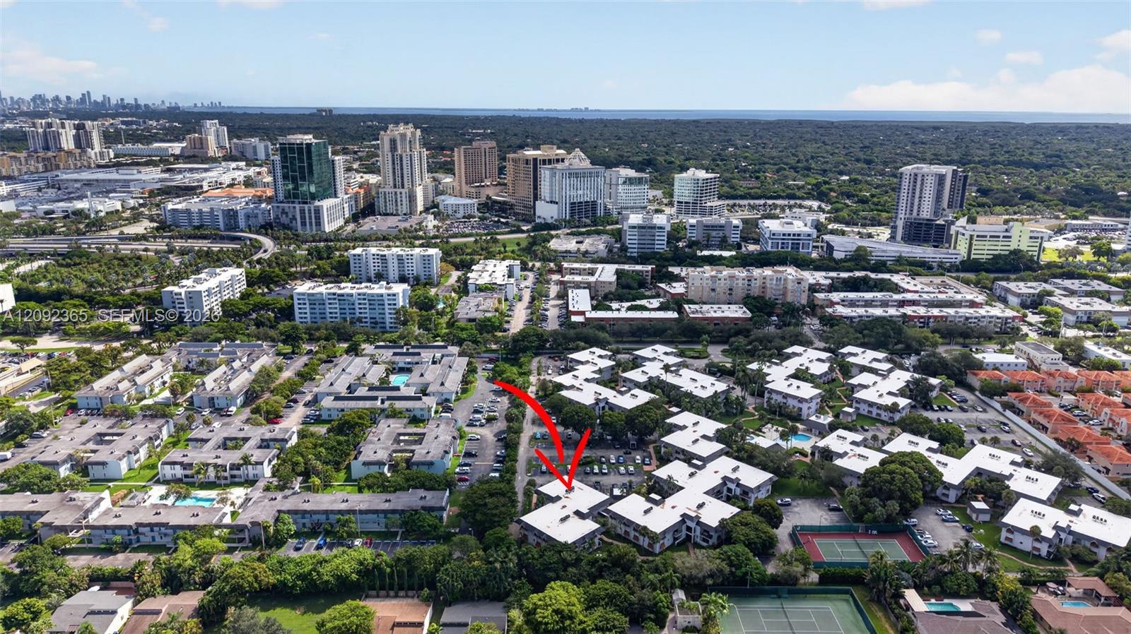 East Kendall near Dadeland Mall, Metrorail Station, Palmetto Expressway, US-1