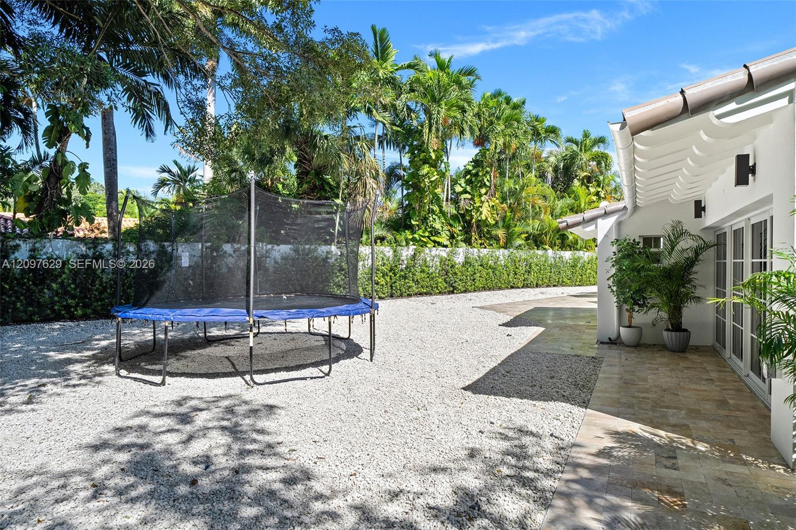 Back Patio behind family room