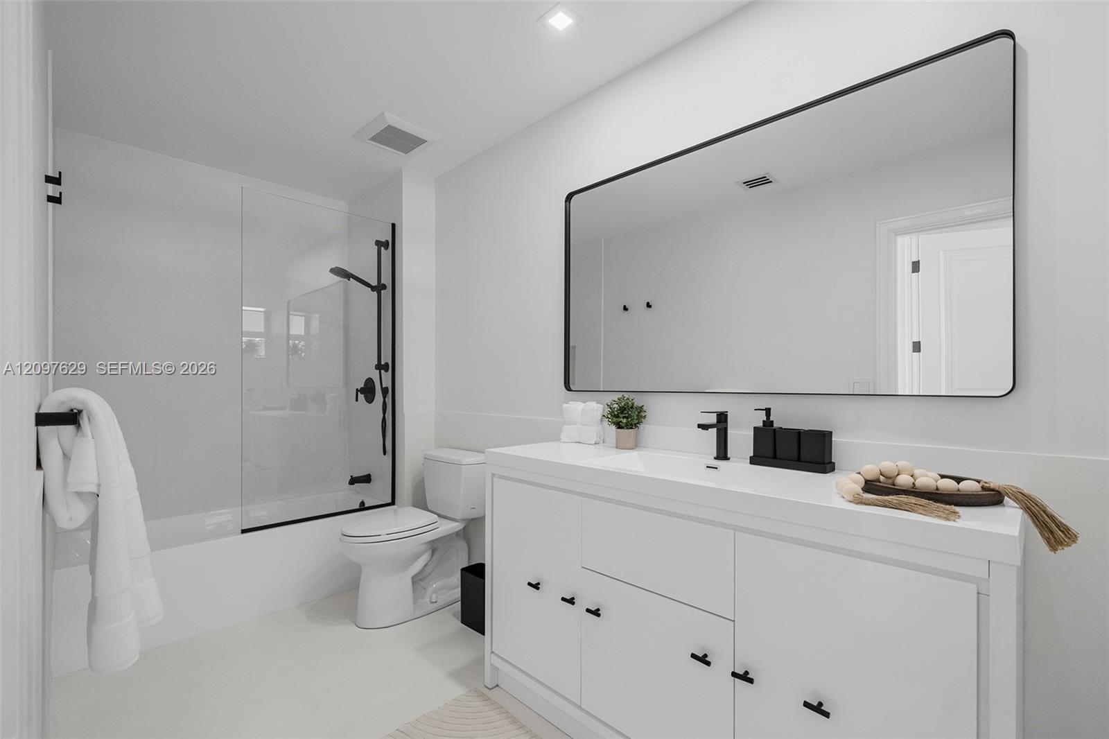 Secondary bathroom