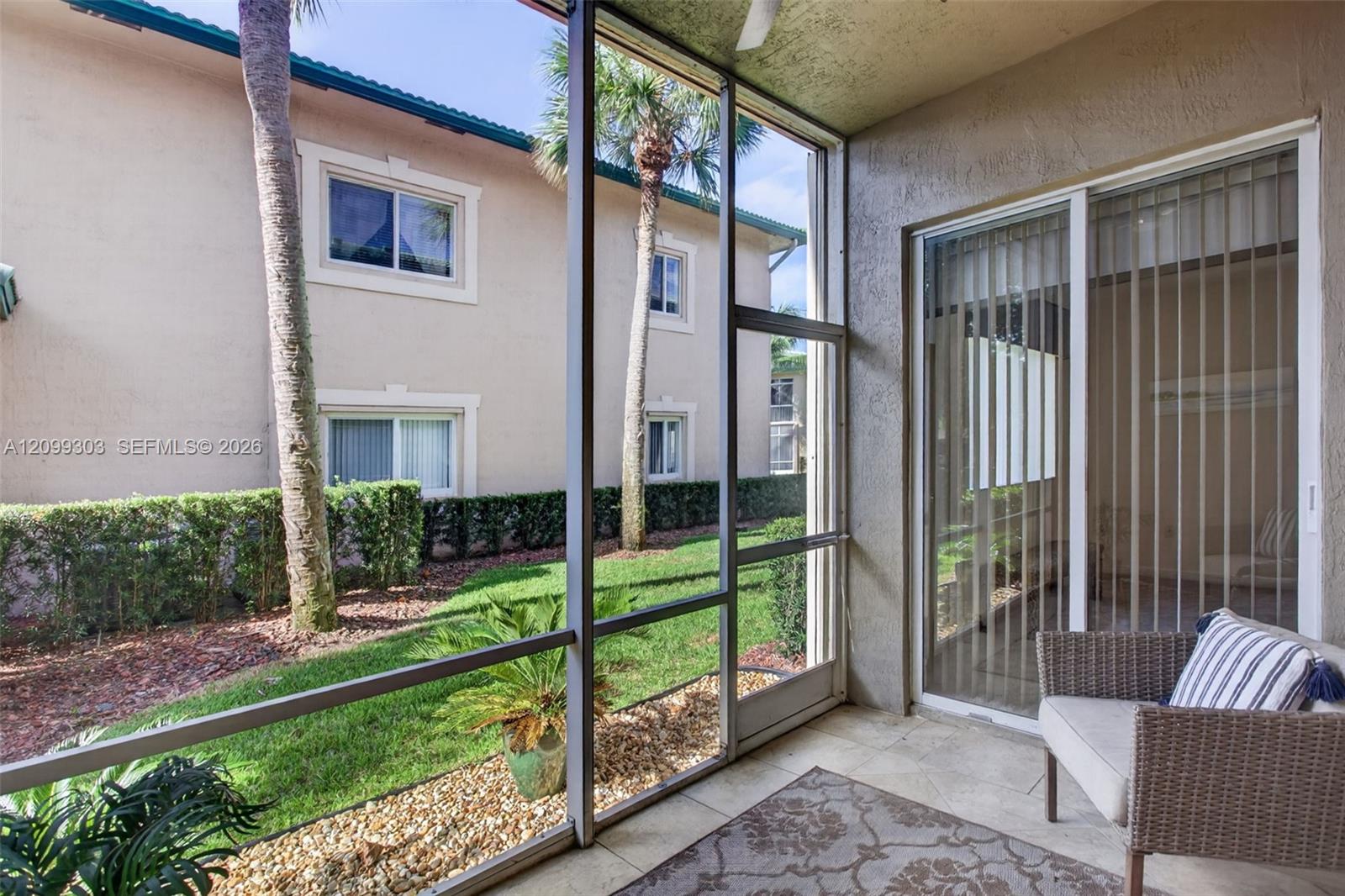 Newly Screened Patio