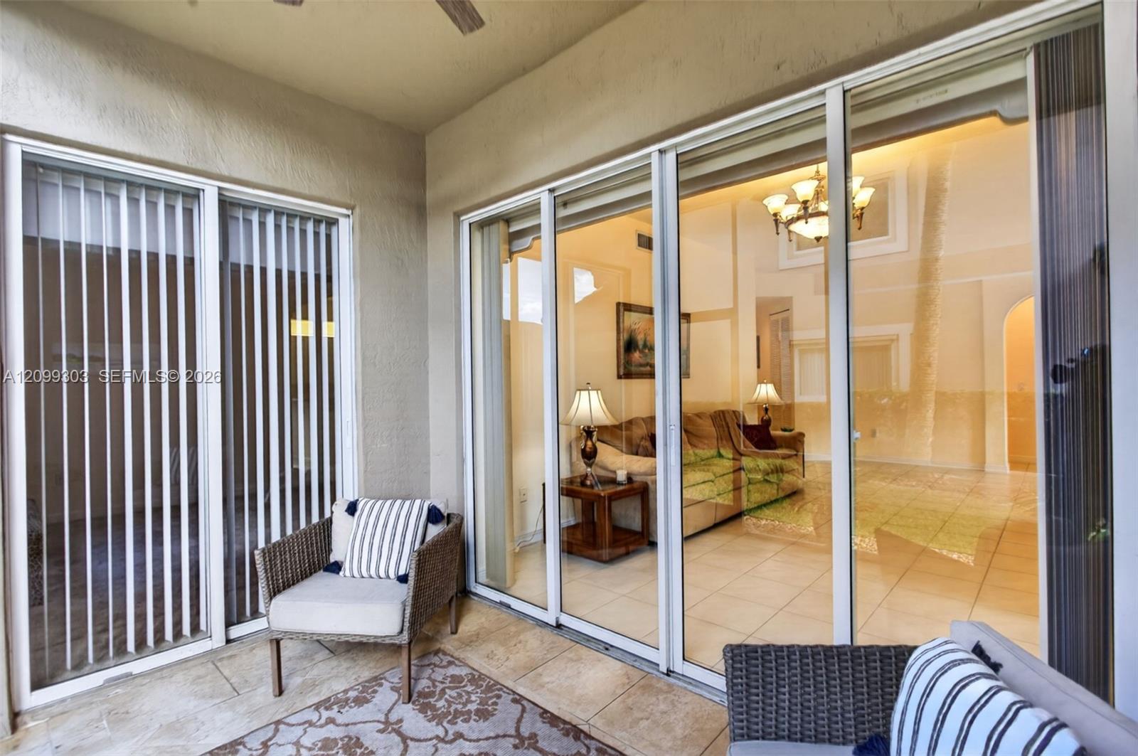 Newly Screened Patio