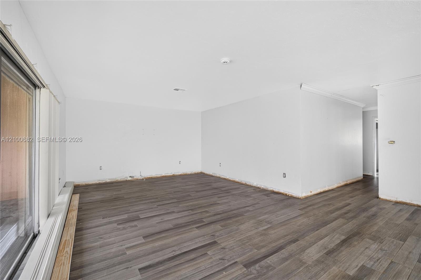 Note that baseboards have not yet been installed*