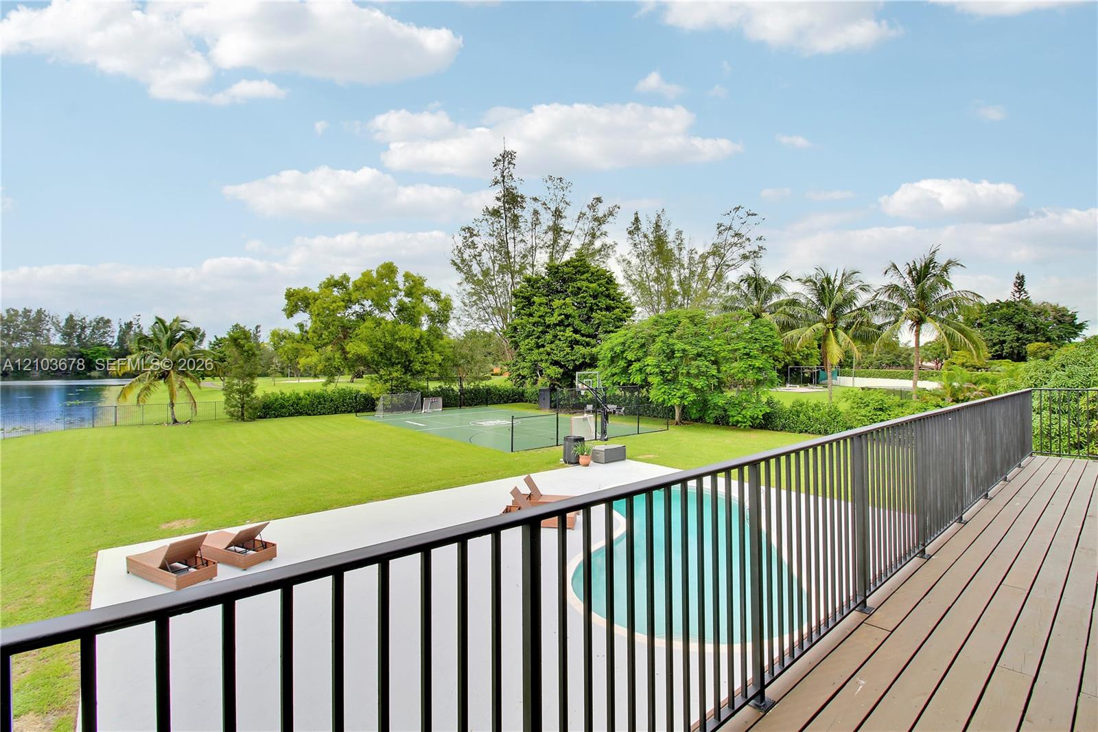 Balcony off 4th Bedroom