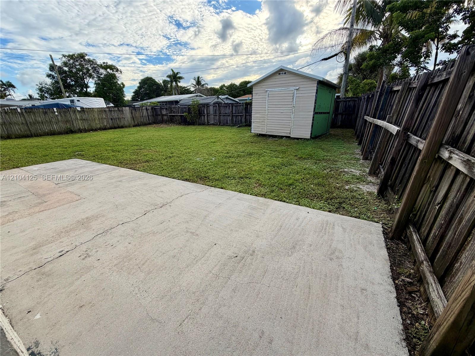 Enjoy hosting your family events in this wonderful back yard!