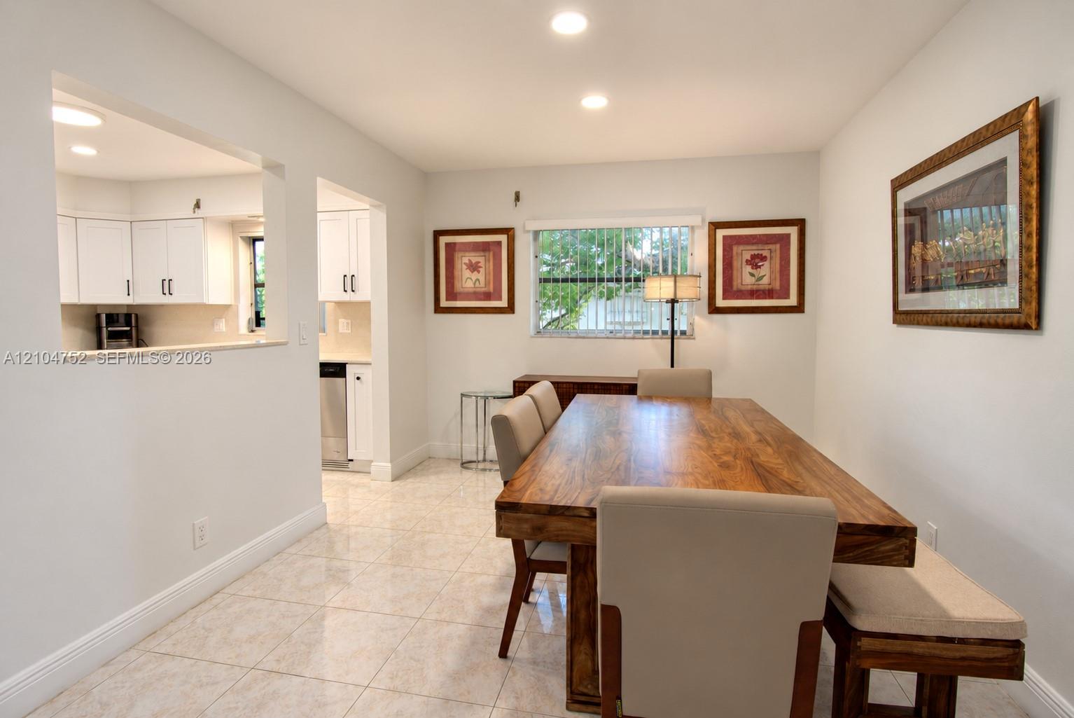 Dining area