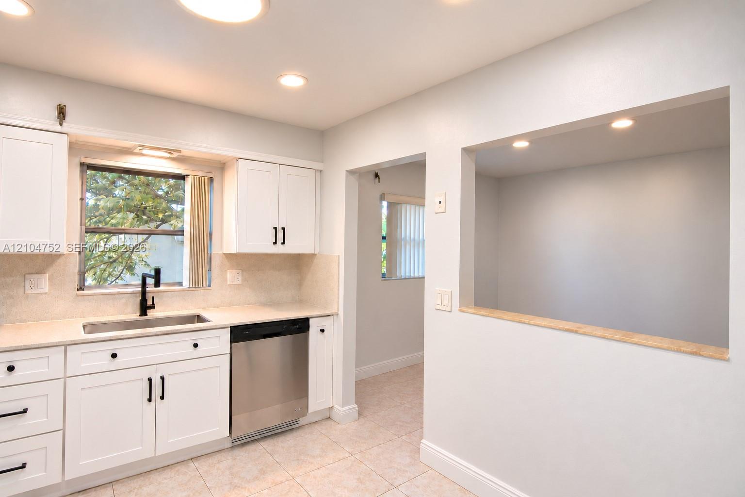 Kitchen and dining area