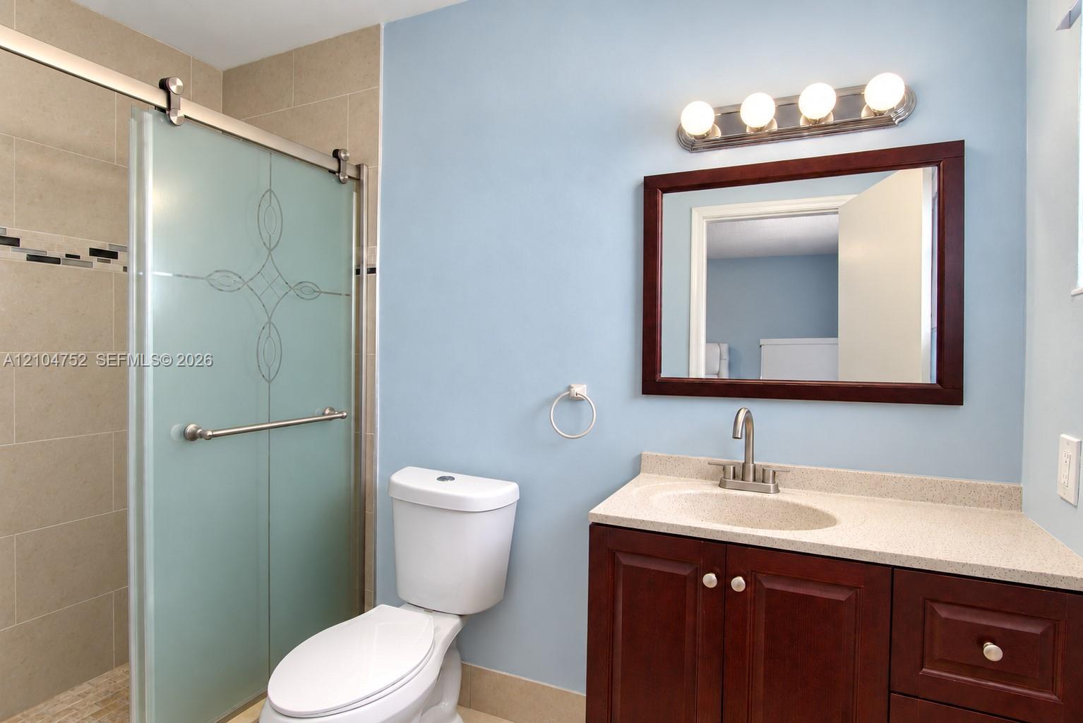 Bathroom with shower