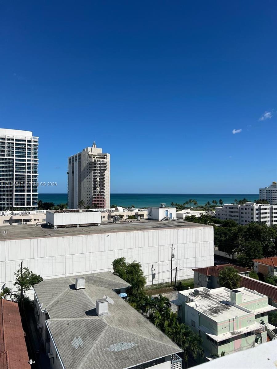 Elevated perspective showcasing the horizon and oceanfront