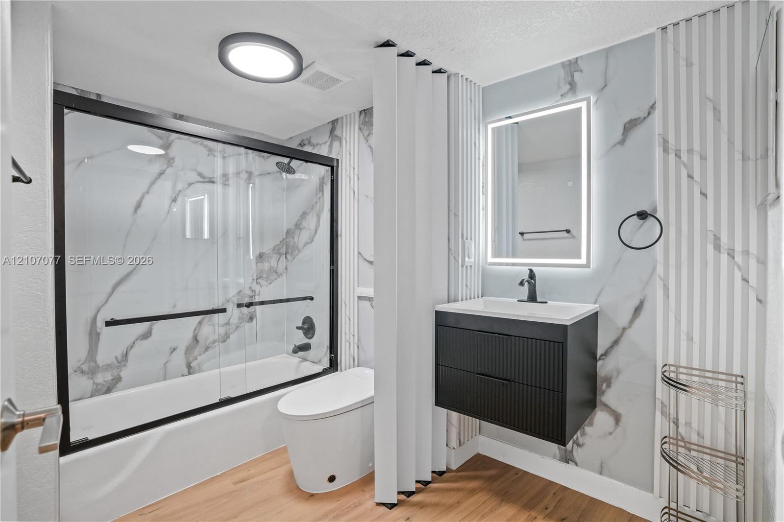Newly renovated bathroom