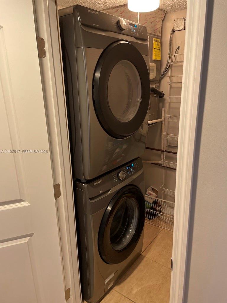 New washer and dryer