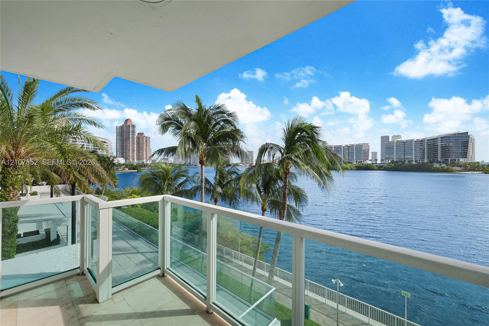 Master bedroom balcony