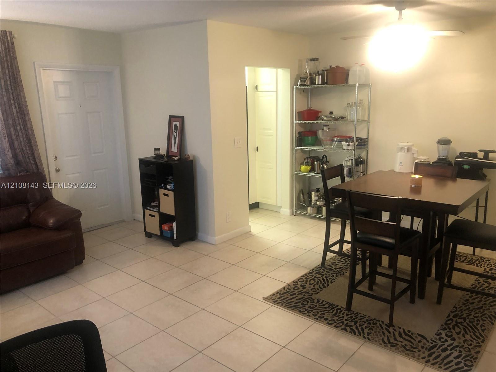 ENTERANCE/LIVING/DINING AREA