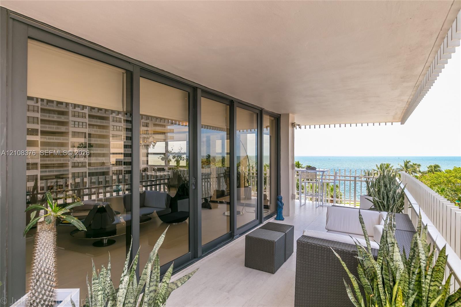 Main balcony offers magnificent Ocean and Bay view