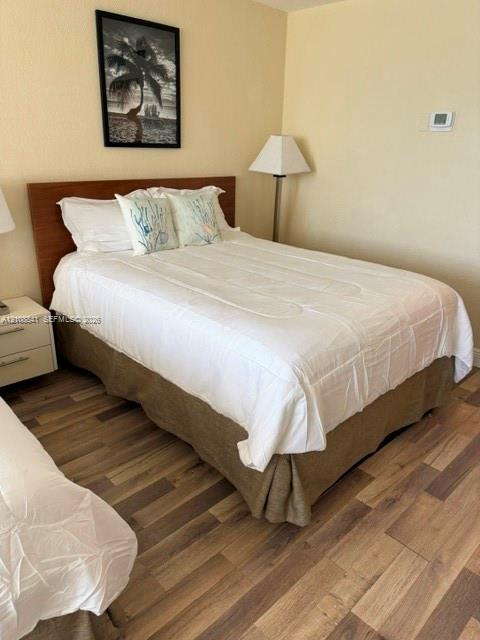 Wood-finish flooring throughout