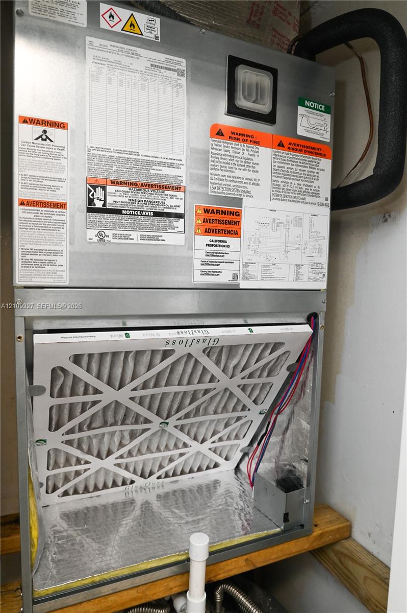 Brand new HVAC unit.
