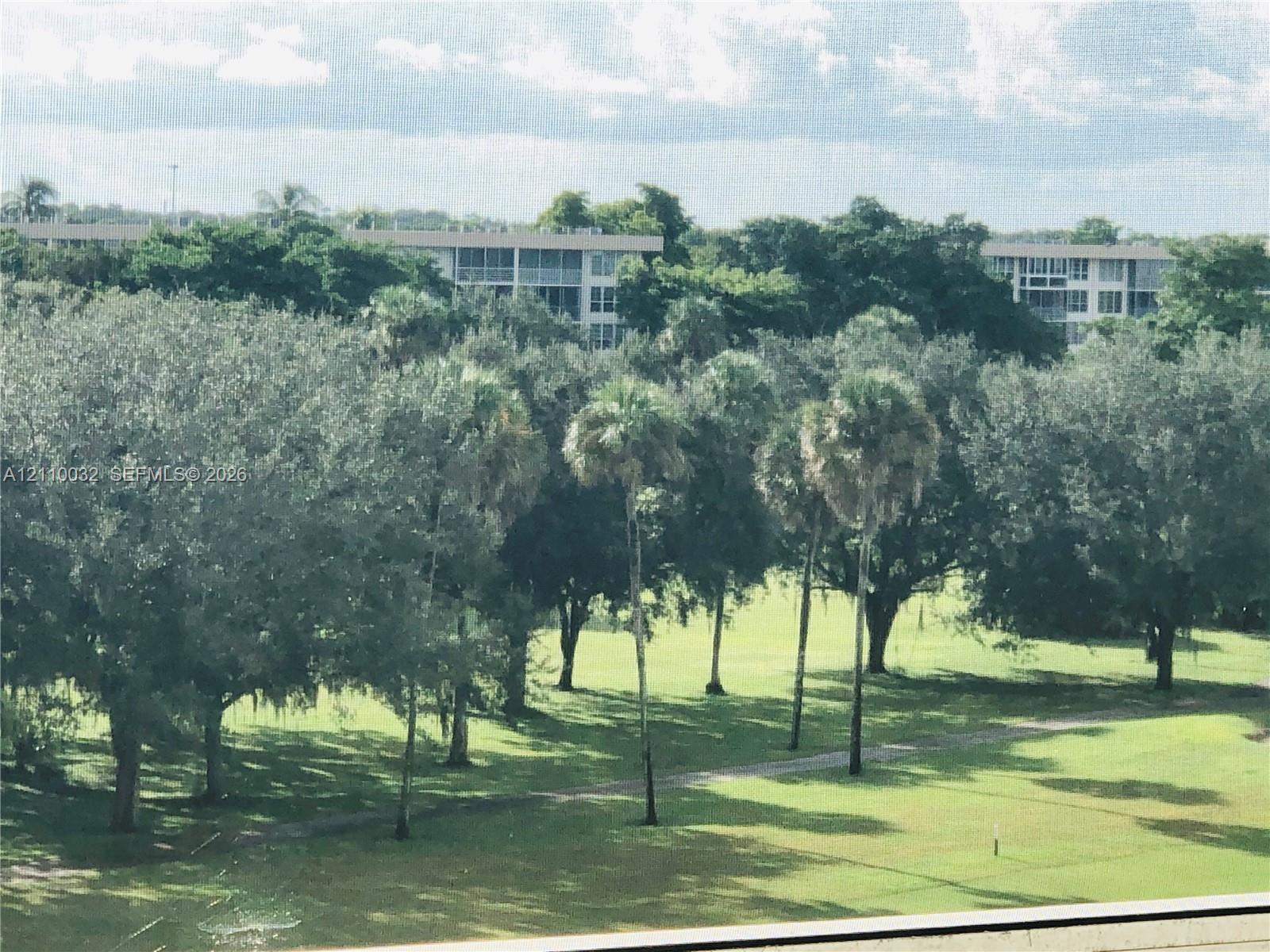 golf course view