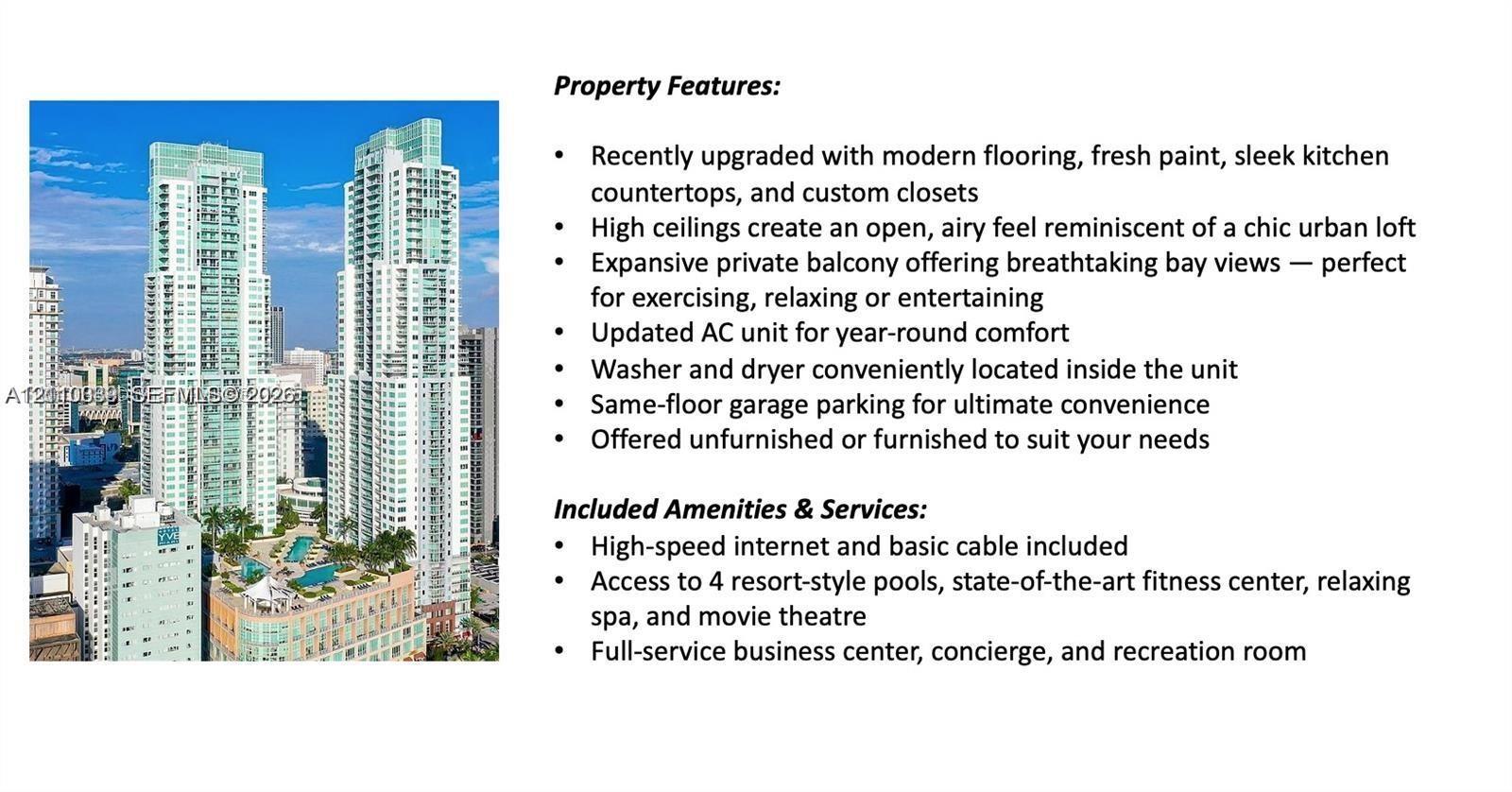 Property Listing Summary. Documenting physical attributes, mechanical components, and building services associated with the property