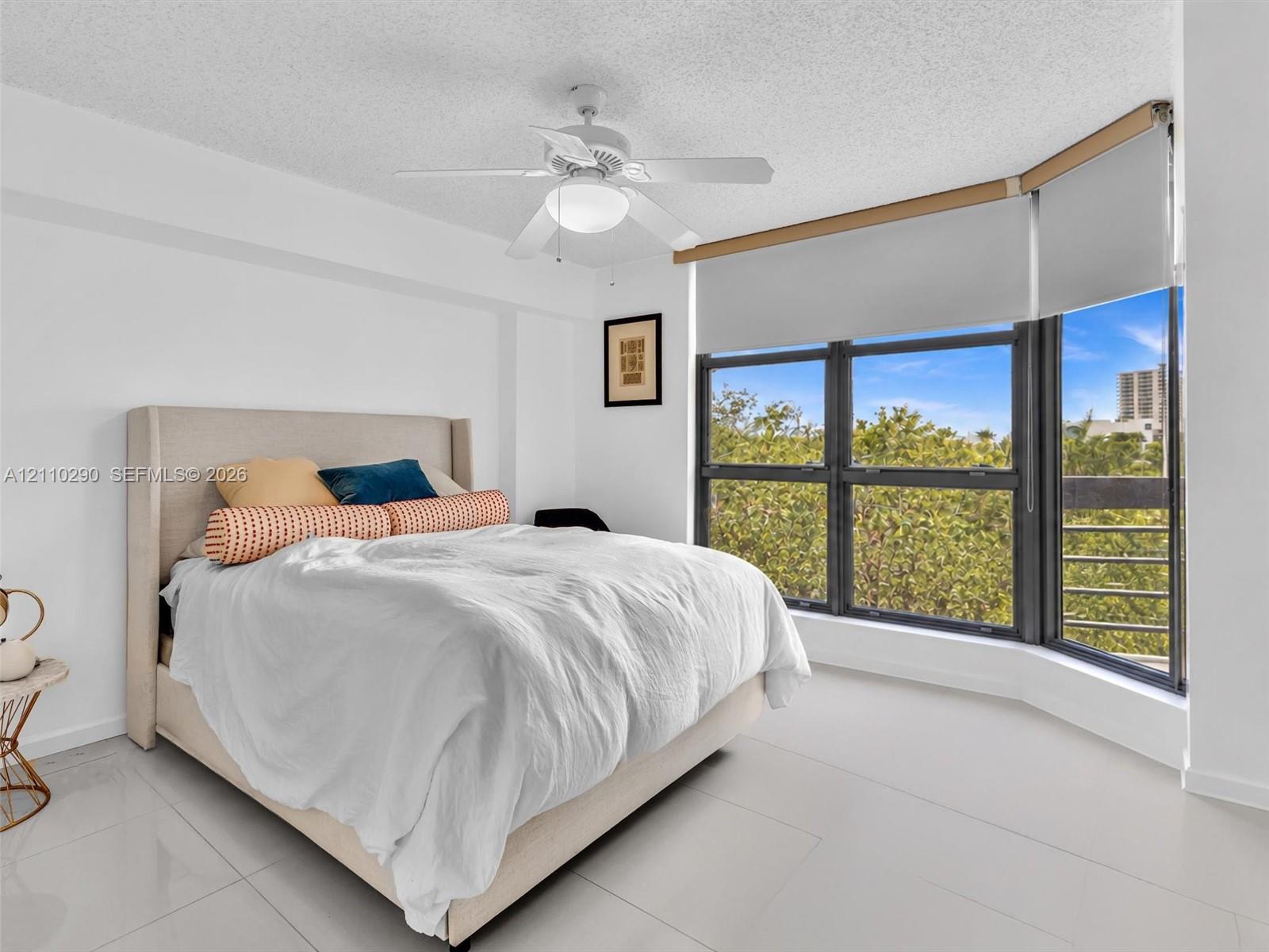 Spacious Second Bedroom with Beautiful Views and Wall-to-Wall Closet