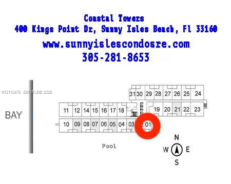 Floor Plan. Identifying the specific unit location within the property