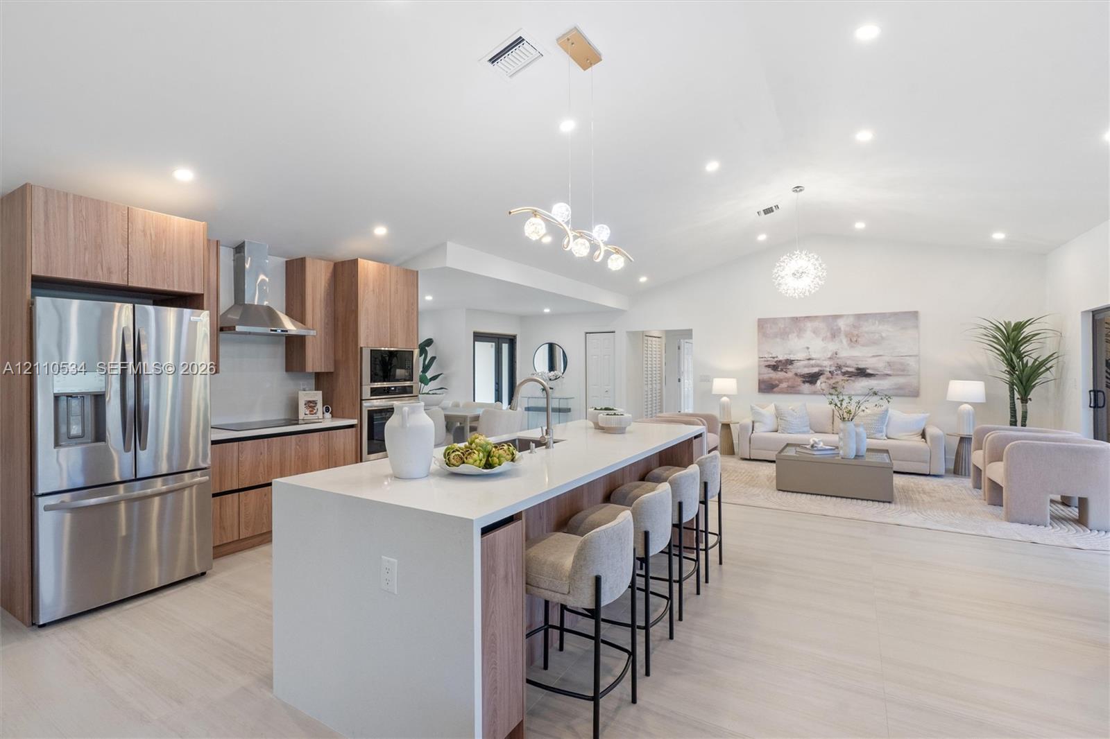 Open-concept kitchen Open-concept kitchen