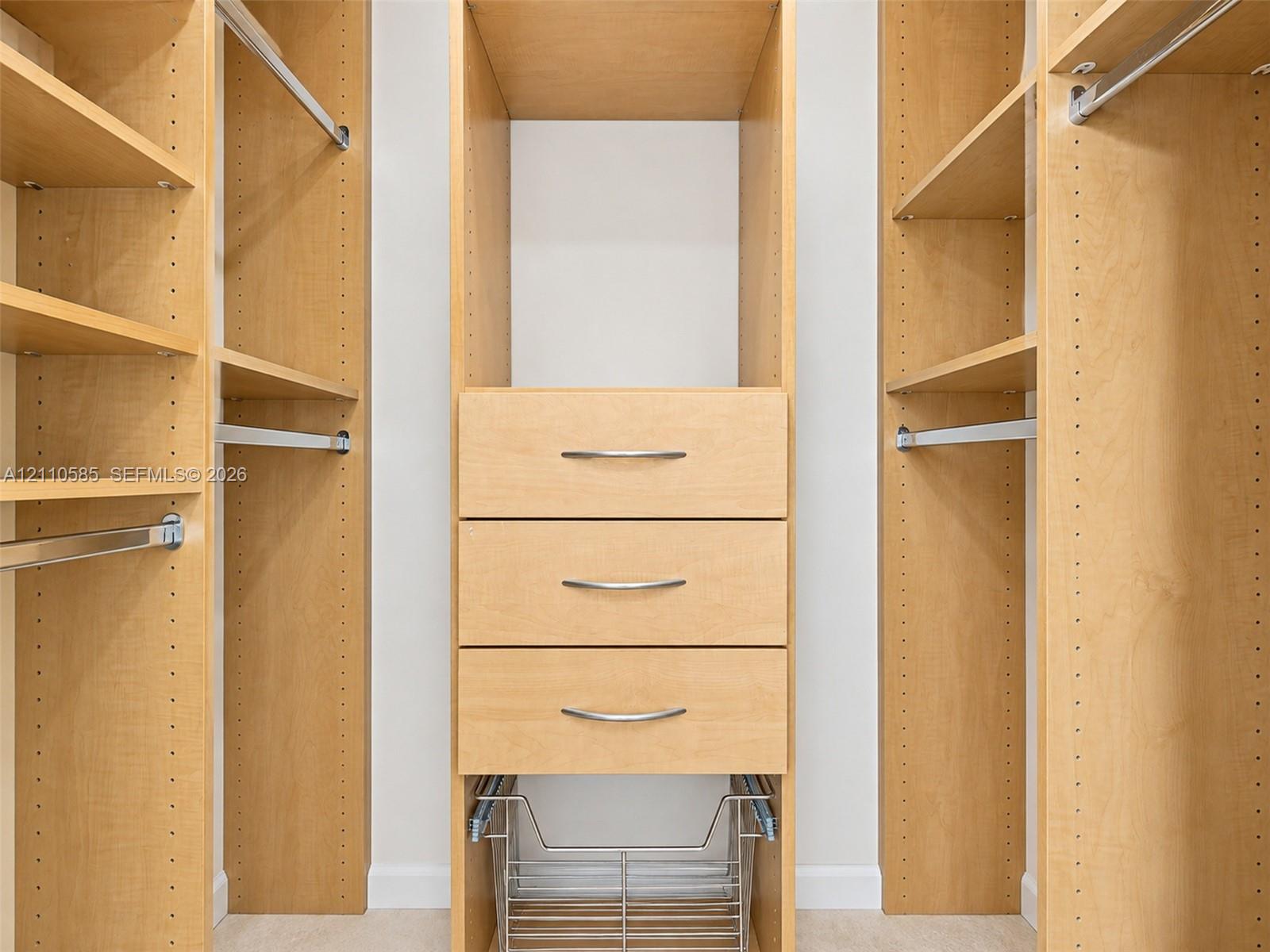 Second Bedroom walking closet