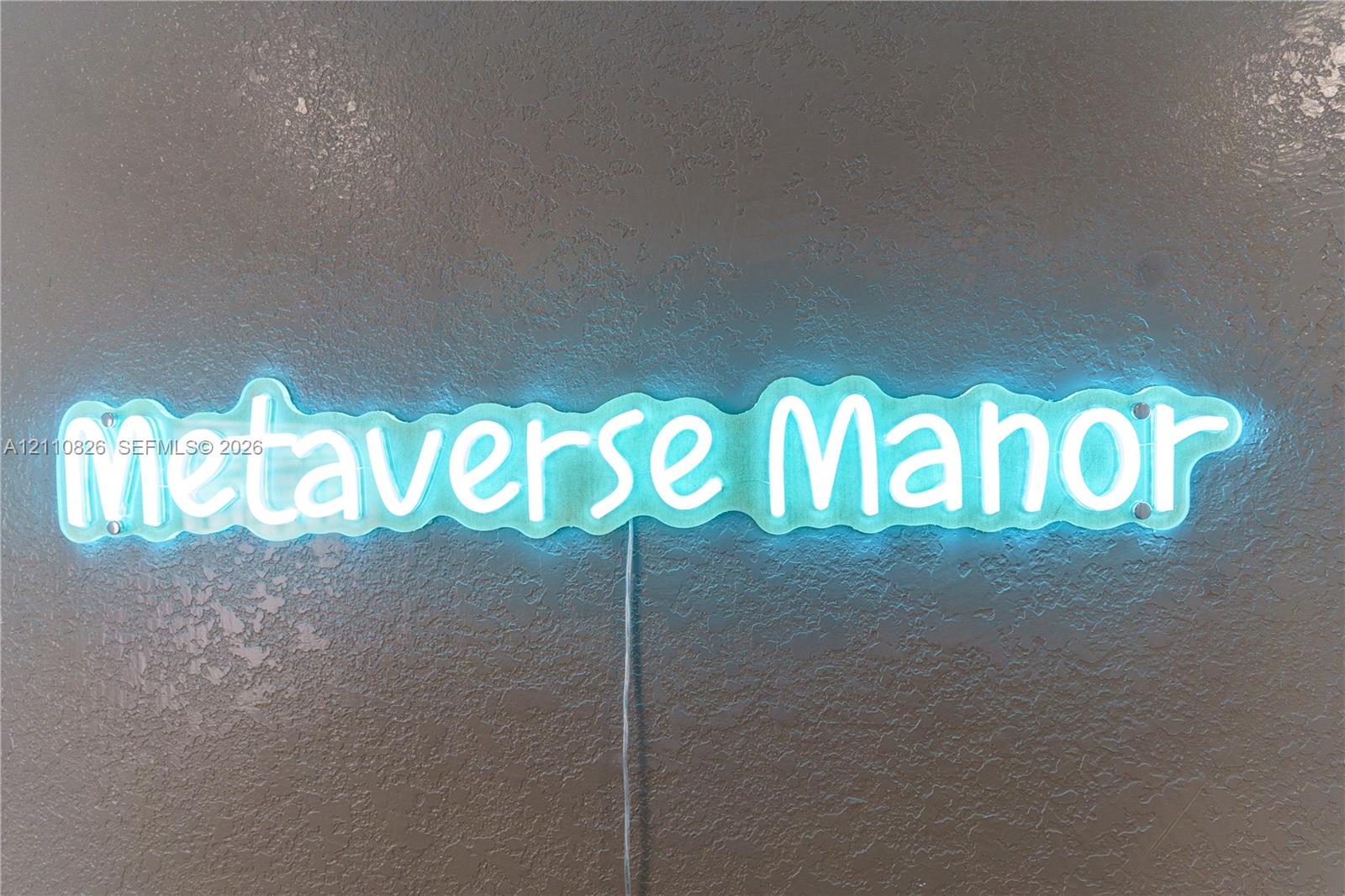 Property Signage. Identifying the name assigned to the property