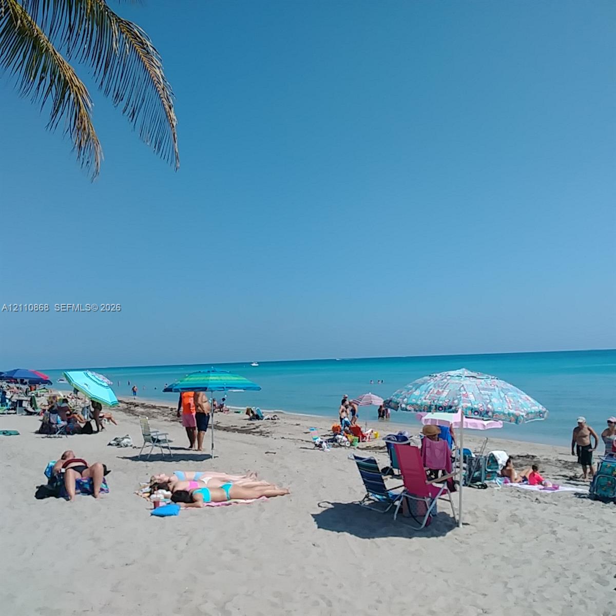 Direct beach access across the street from the complex.
