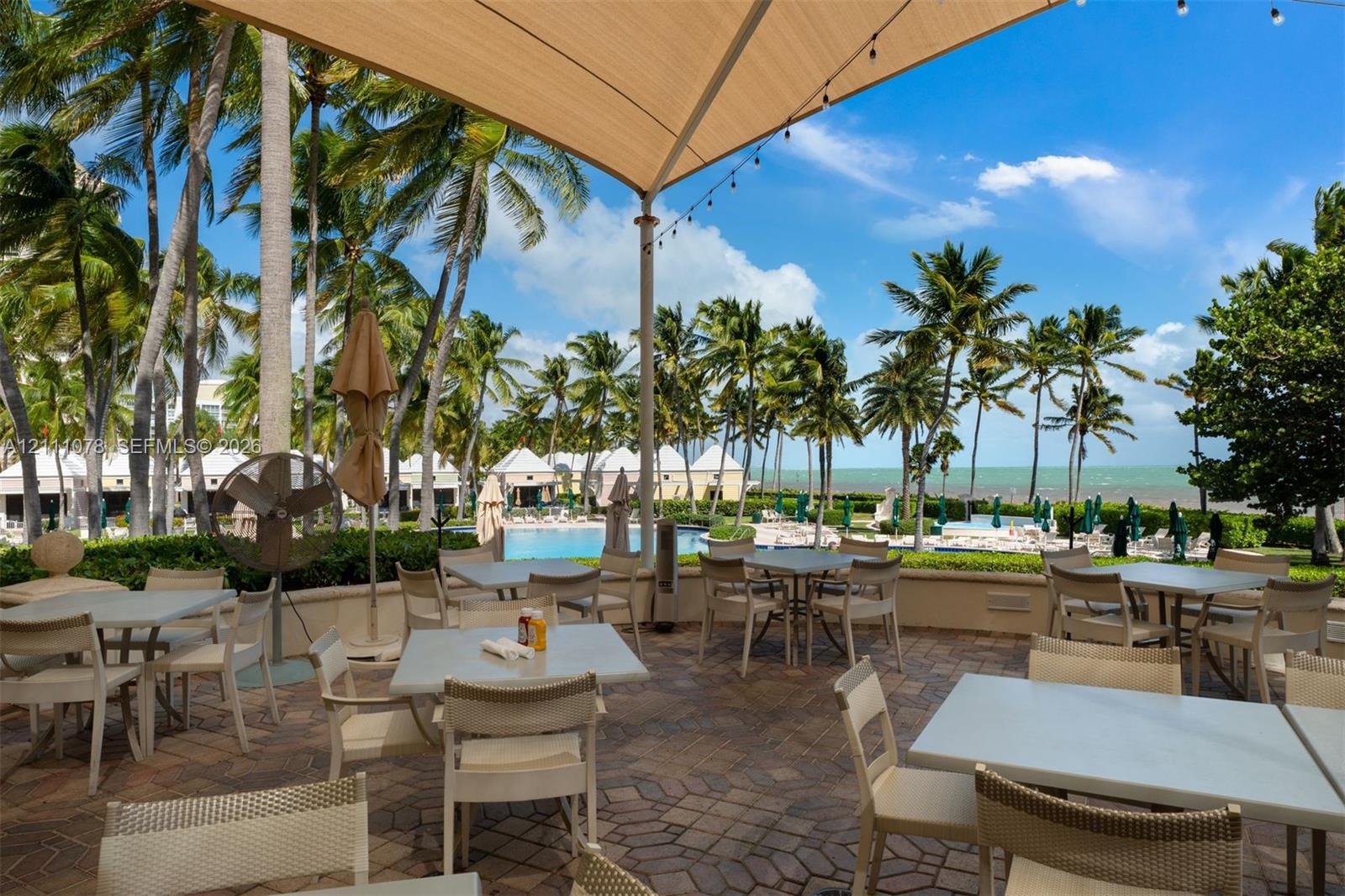 Beachfront restaurant