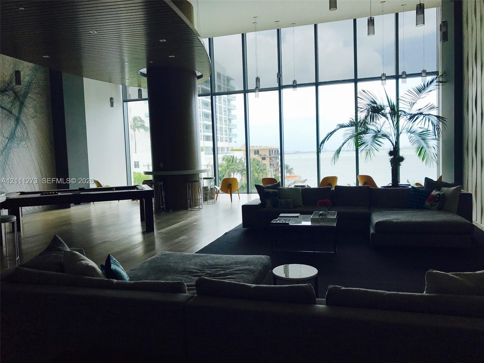 Building lobby.