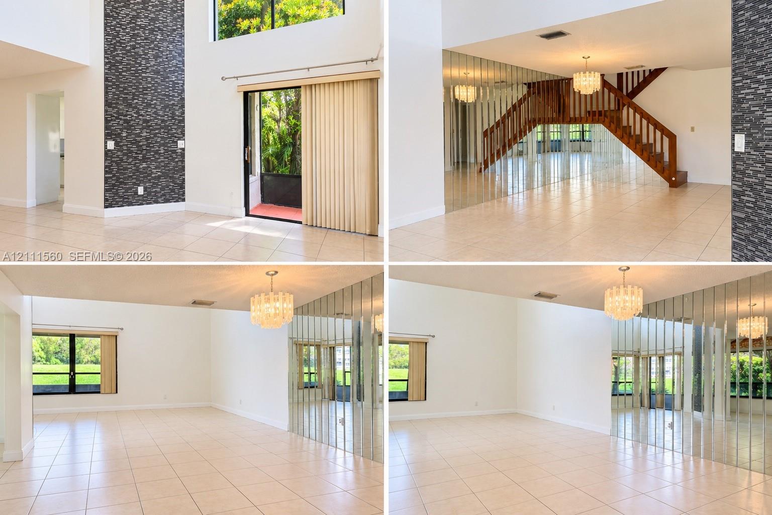 Property Photography. Documenting the interior configuration and flooring materials of the property
