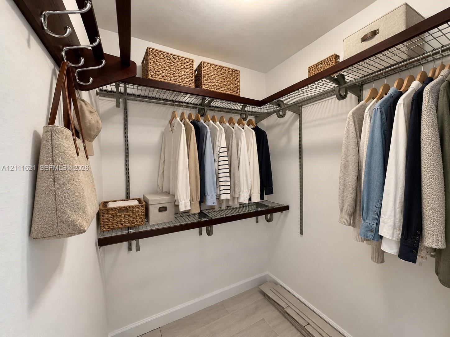 Walk-in closet
