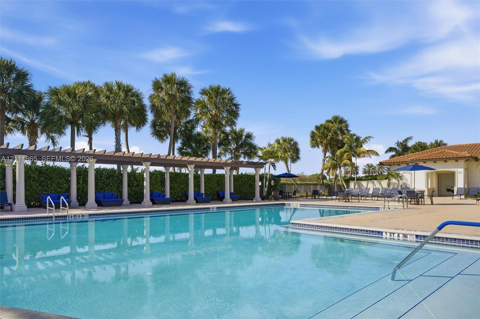 Large, heated community pool