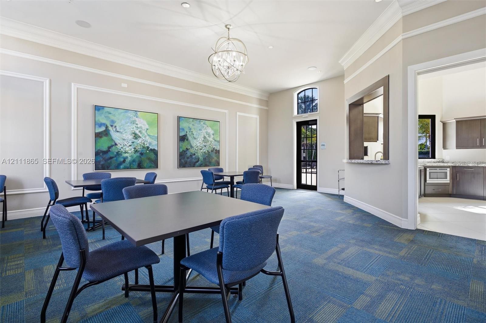 Community meeting/party room with full kitchen