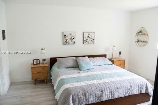 Neutral-toned walls and wood-finish flooring Neutral-toned walls and wood-finish flooring