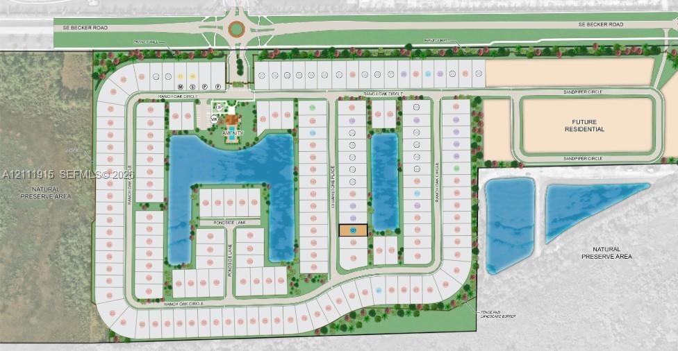 3627 SE Cedarstone Place Site Map