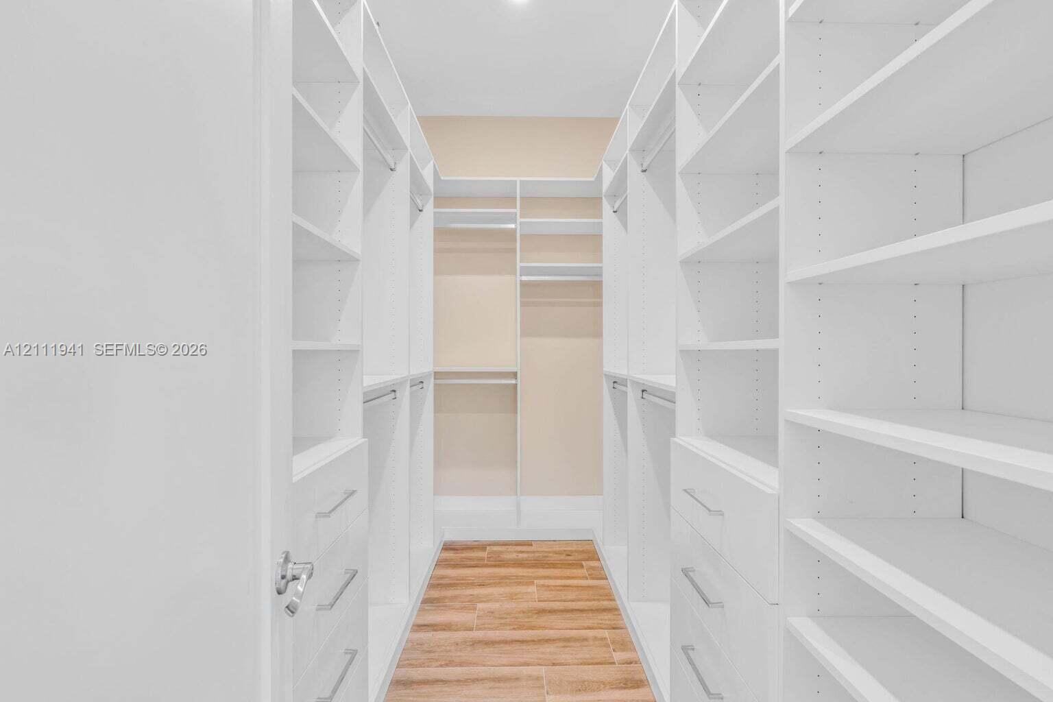 Primary Walk-In Closet