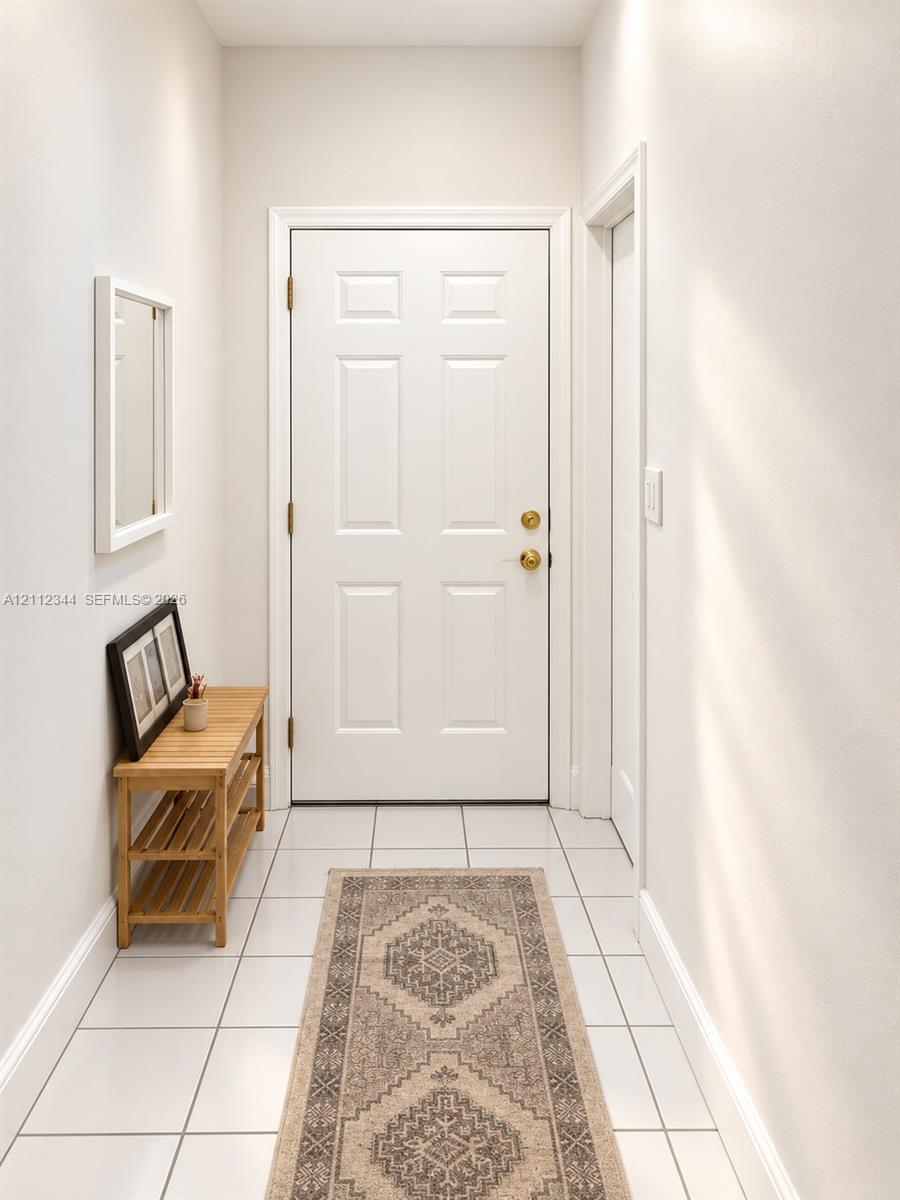 Opens to foyer Opens to foyer