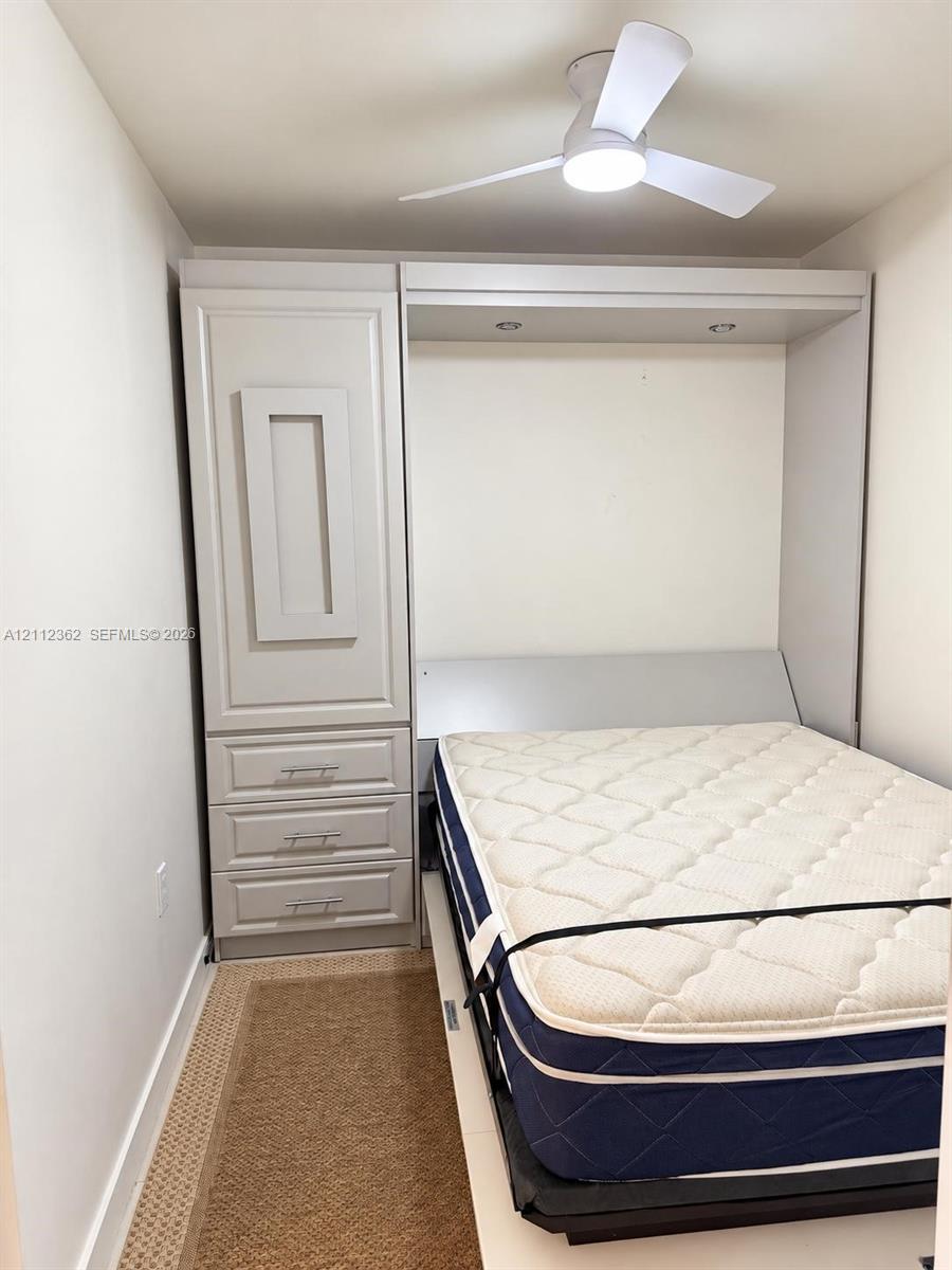 Built-in Murphy bed