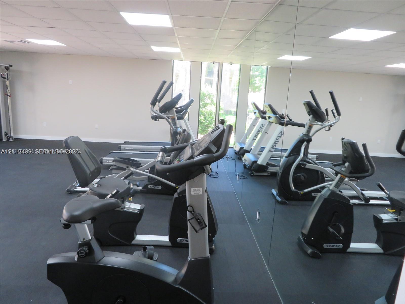 GREAT GYM FOR RESIDENTS IN CLUBHOUSE