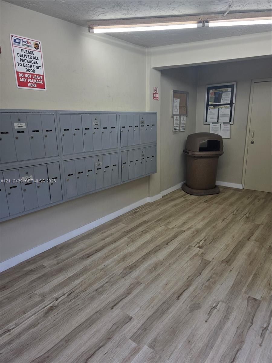 MAILROOM LOCATED ON 1ST FLOOR
