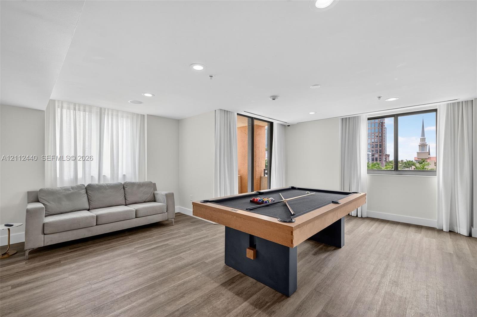 Open-concept Game Room