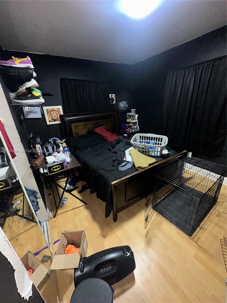 Wood-finish flooring throughout