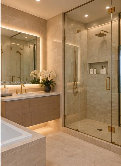 RENDERING OF BATH REMODEL PLANNED