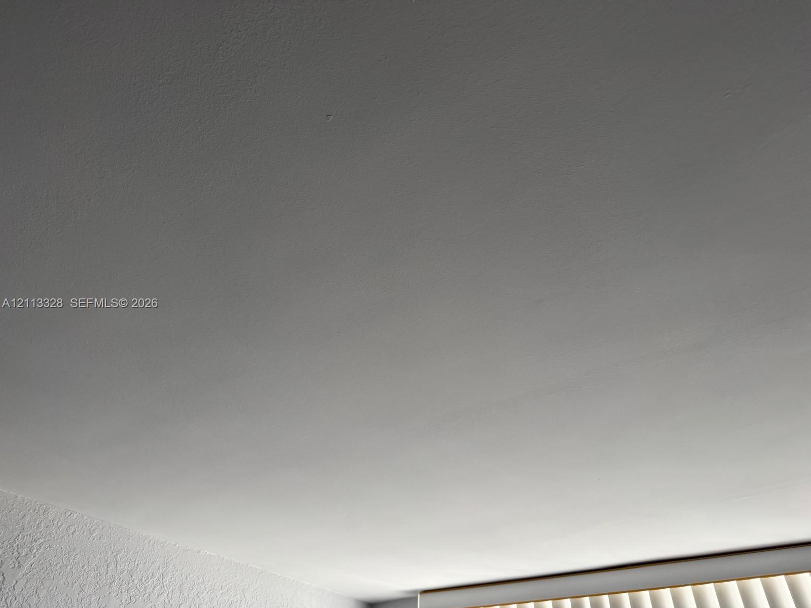 New flat ceiling