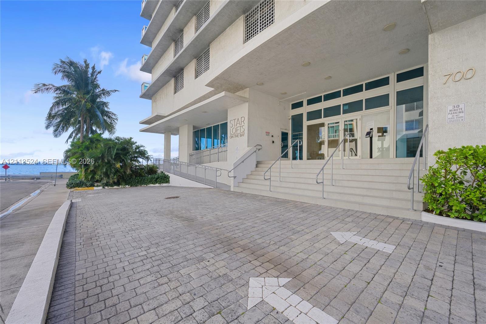 driveway of building