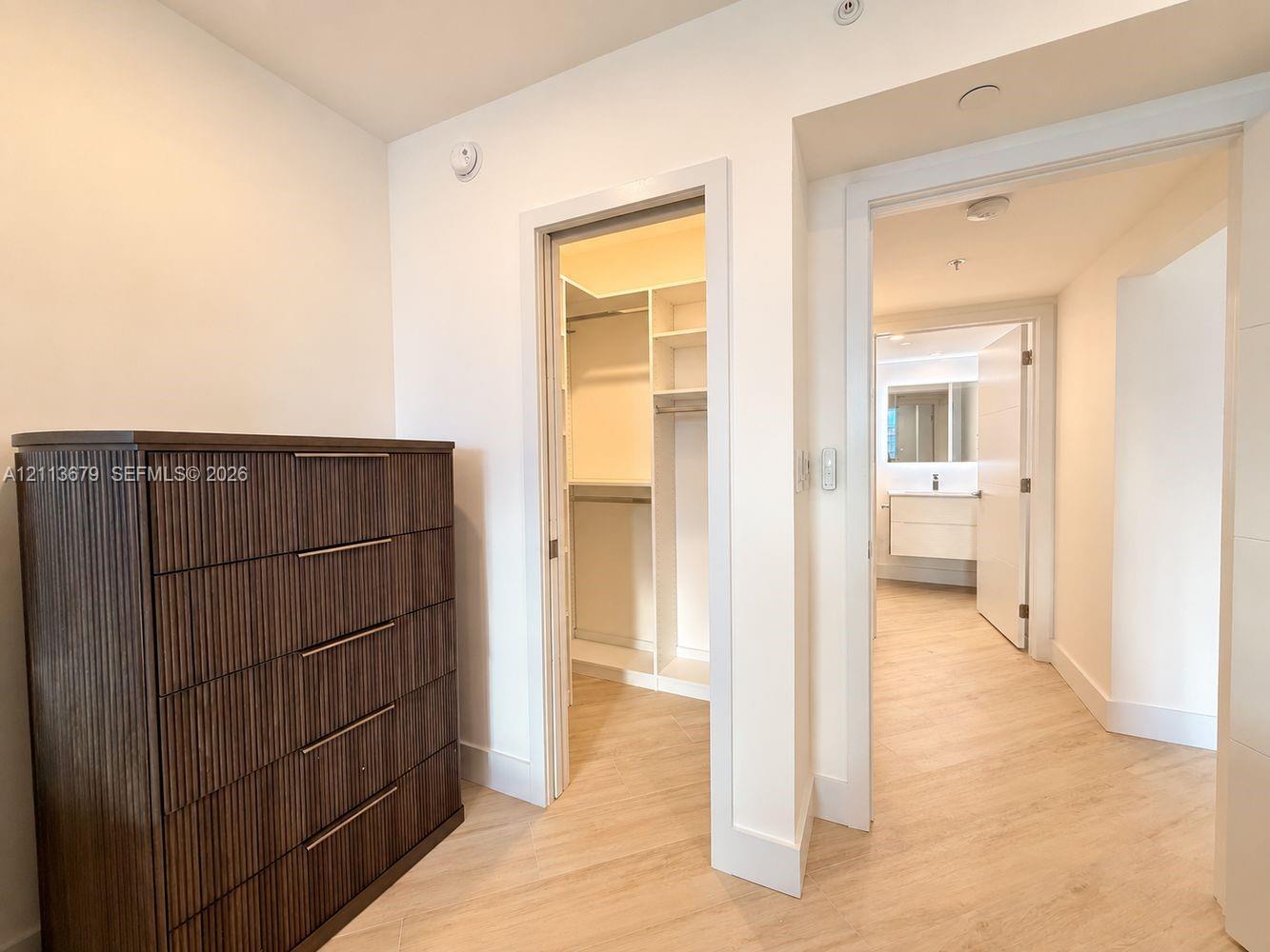 second bedroom entryway